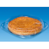 Vaschette rotonde con coperchio in PET trasparente con vendita a cartone completo