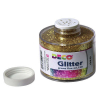 Barattolo glitter da 150 ml a grana fine, tinta unita