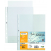 Busta Atla 100 con perforazione universale, formato A4 22x30, goffrata medio spessore, confezione da 50 pezzi