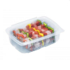 Vaschetta  base larga rettangolare microonde con coperchio in PP serie Ondipack per uso caldo