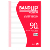 Ricambio rinforzato Bandup, formato A4 con foratura universale, 40 fogli