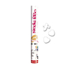 Cannone spara coriandoli sagomati Cuori e colombe bianche, altezza 60 cm