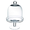 Alzatina in vetro con cupola, diametro 160 cm,  altezza 240 cm