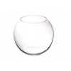 Vaso a sfera in vetro, diametro 20 cm e altezza 15 cm