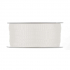 Rotolo nastro tessuto gros grain bianco