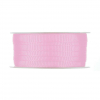 Rotolo nastro tessuto gros grain rosa baby
