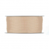 Rotolo nastro tessuto gros grain beige scuro