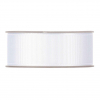 Rotolo nastro tessuto gros grain bianco