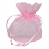 Mini sacchetto in organza con tirante 5x9cm, confezione da 10 pezzi