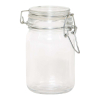 Vasetto in vetro da 230 ml, con base tonda e chiusura ermetica