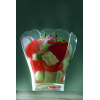 Mini coppetta fingerfood "Lily" in plastica trasparente