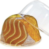 Contenitore per zuccotto, dolci e semifreddi in plastica trasparente, confezione da 25 pezzi