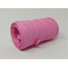 Rotolo nastro rafia sintetica rosa fluo, in bobina da 200 metri