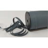 Rotolo nastro carta sintetica antracite, altezza 10 mm, bobina da 250 mt
