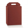 Scatola da 6 bottiglie bordeaux con separatori interni, 18x27 cm altezza 34 cm, cartone da 20 pezzi