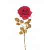 Rosa Regina con stelo, altezza 81 cm, vari colori