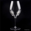 Bicchiere calice trasparente Redone tritan drink safe riutilizzabile 510cc, confezione da 6 pezzi