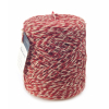Rotolo cordoncino  juta naturale bi-color Twisted, diametro 3.5mm, matassa da 1 kg