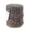 Rotolo cordoncino  juta naturale bi-color Twisted, diametro 3.5mm, matassa da 1 kg