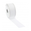Rotolo nastro organza bianco, lunghezza 50 metri