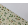 Carta da regalo marmorizzata beige, fantasia caffe' e peperoncino, formato 70x100 cm, confezione da 25 fogli