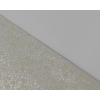 Carta regalo perlata avorio, fantasia bollicine tono su tono, fogli da 70x100 cm, confezione da 25 fogli