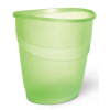 Cestino gettacarte ovale verde trasparente diametro 23.5 cm, da 16 litri