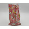 Sacchetto regalo fantasia "Happy Birthday", rosso, confezione da 50 pezzi