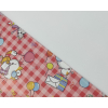 Sacchetto regalo fantasia "Happy Birthday", rosso, confezione da 50 pezzi
