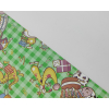 Sacchetto regalo fantasia "Happy Birthday", colore verde, confezione da 50 pezzi