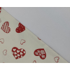 Sacchetto regalo perlato con cuori