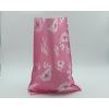 Sacchetto regalo perlato con peonia rosa