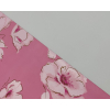Sacchetto regalo perlato con peonia rosa