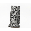 Sacchetto regalo perlato fantasia Leopardo bianco