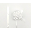 Coccarda laccio velox diamant, colore bianco, confezione da 30 pezzi