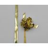 Coccarda laccio metallizzato, colore oro, altezza 19 mm, confezione da 30 pezzi