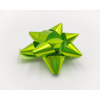 Coccarda stella adesiva lux verde acido metallizzato mm 19 confezione da 100 pezzi