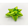 Coccarda adesiva lux, colore verde acido metallizzato, altezza 19mm confezione da 100 pezzi