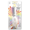 Fontana da interno scintillante con numero a led multicolor, altezza 13.5 cm, vari numeri