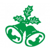 Fustella sottile, figura campane di natale