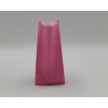 Sacchetto regalo in carta fucsia, confezione da 100 pezzi, varie misure