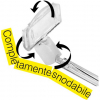 Spillone per segnaprezzi snodabile, alto 11cm, confezione da 5 pezzi