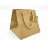 Shopper avana "kube" fondo quadrato, 18x18x18cm, confezione da 10 pezzi
