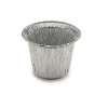 Vaschetta alluminio rotonda Crème caramel, diametro 74mm h.57mm, confezione da 100 pezzi