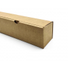 Scatola salame in cartone avana liscio, formato 8x8 cm, lunghezza 60 cm