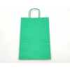 Shopper tiffany in carta  kraft con maniglia ritorta