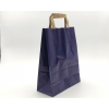 Shopper sealing millerighe blu con maniglia piatta