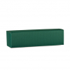Scatola cantinetta porta bottiglia fantasia Pois Verde, 9x34x9 cm