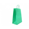 Shopper tiffany in carta  kraft con maniglia ritorta