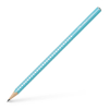 Matita di grafite Sparkle, con effetto scintillante, azzurro